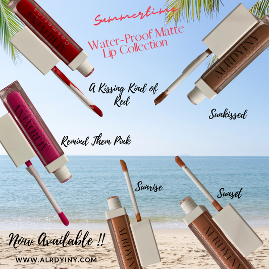 Summertime (Water Proof) Matte Lip Collection